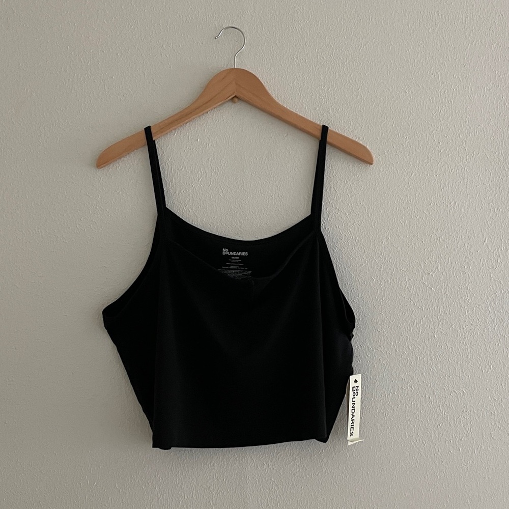 Henley Crop Tank Top Sleep Cami - Picture 10 of 10